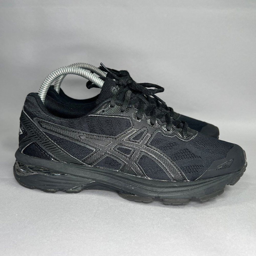 Asics Women's Size 7.5 GT-1000 5 Black Running Shoes